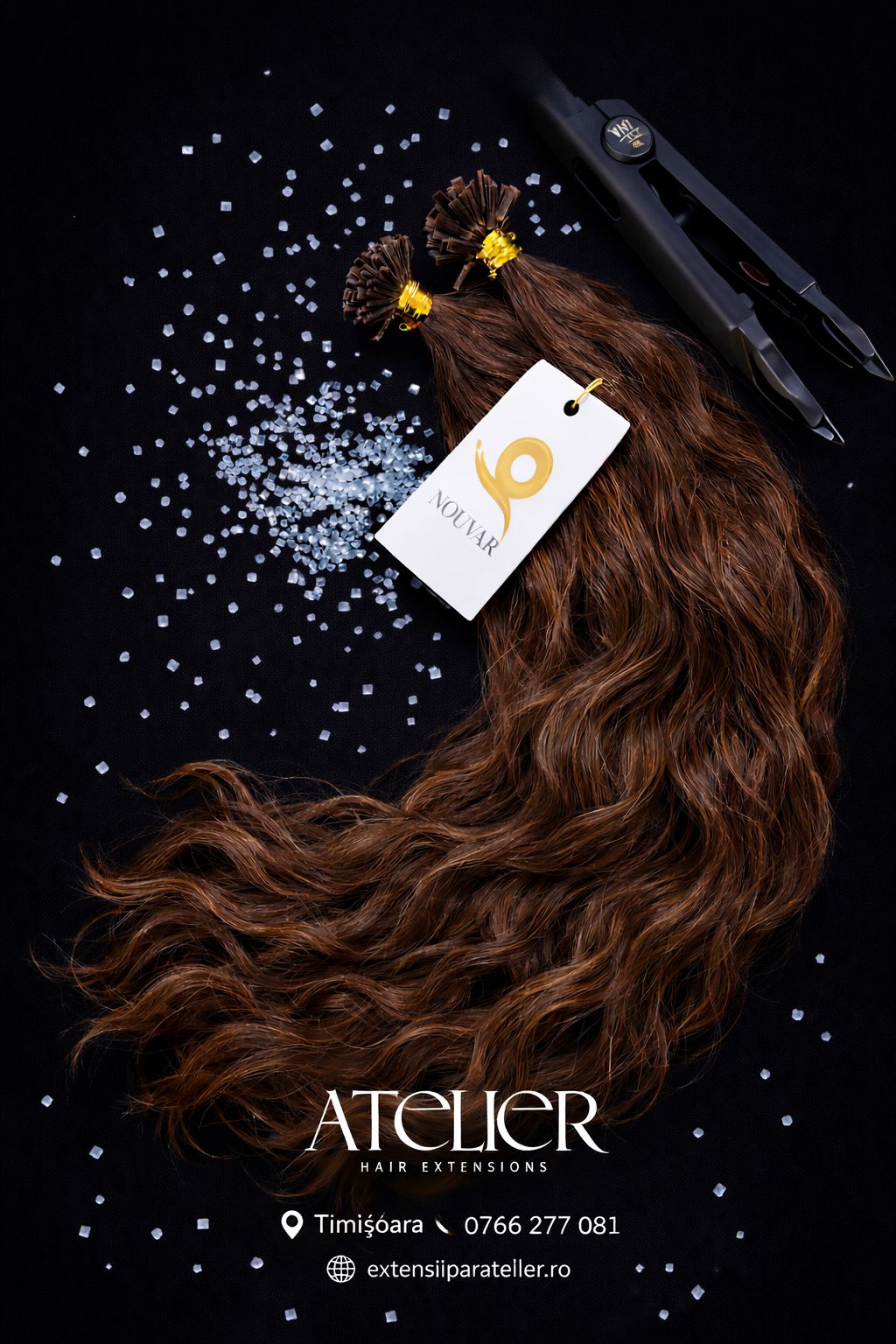 Extensii de par ondulat