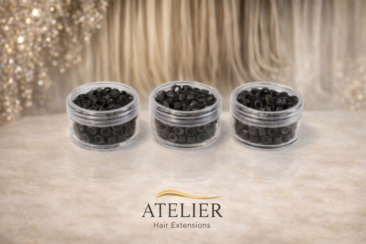 Inele cu silicon pentru extensii cu microring-100 bucăți