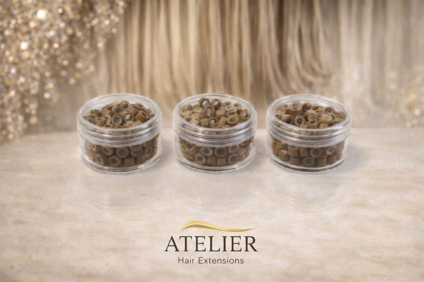 Inele cu silicon pentru extensii cu microring-100 bucăți